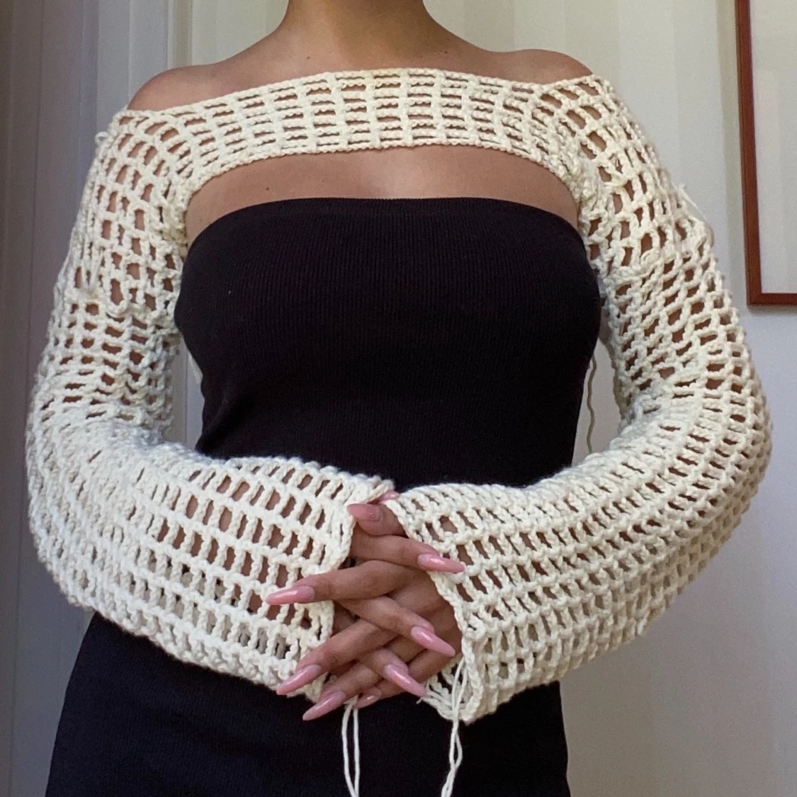 ♡ Virkad bolero ♡