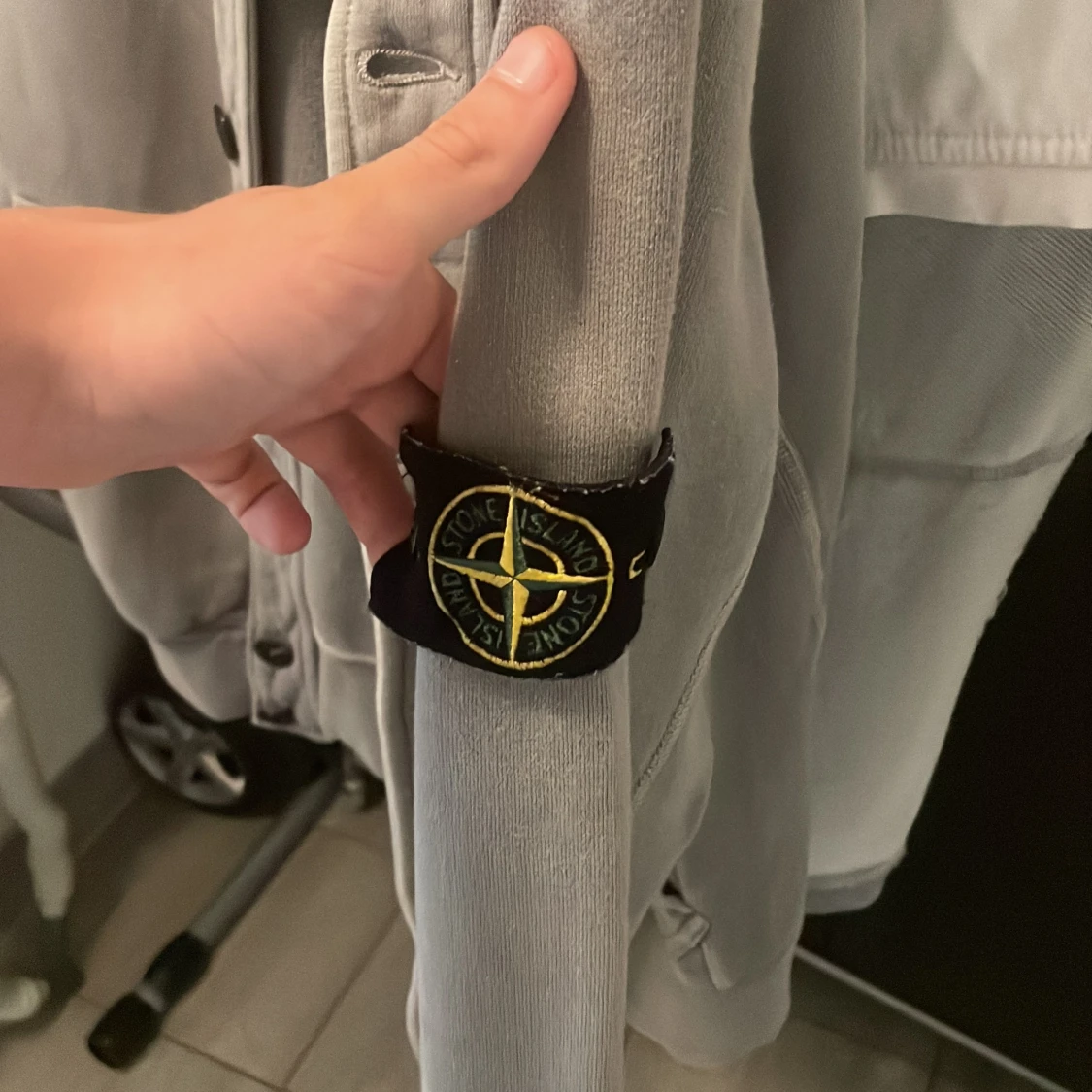 Stone island jacka med knappar - 90