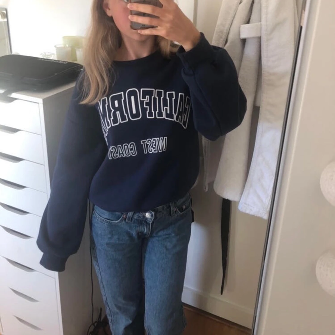 Marinblå tröja💙 - 90