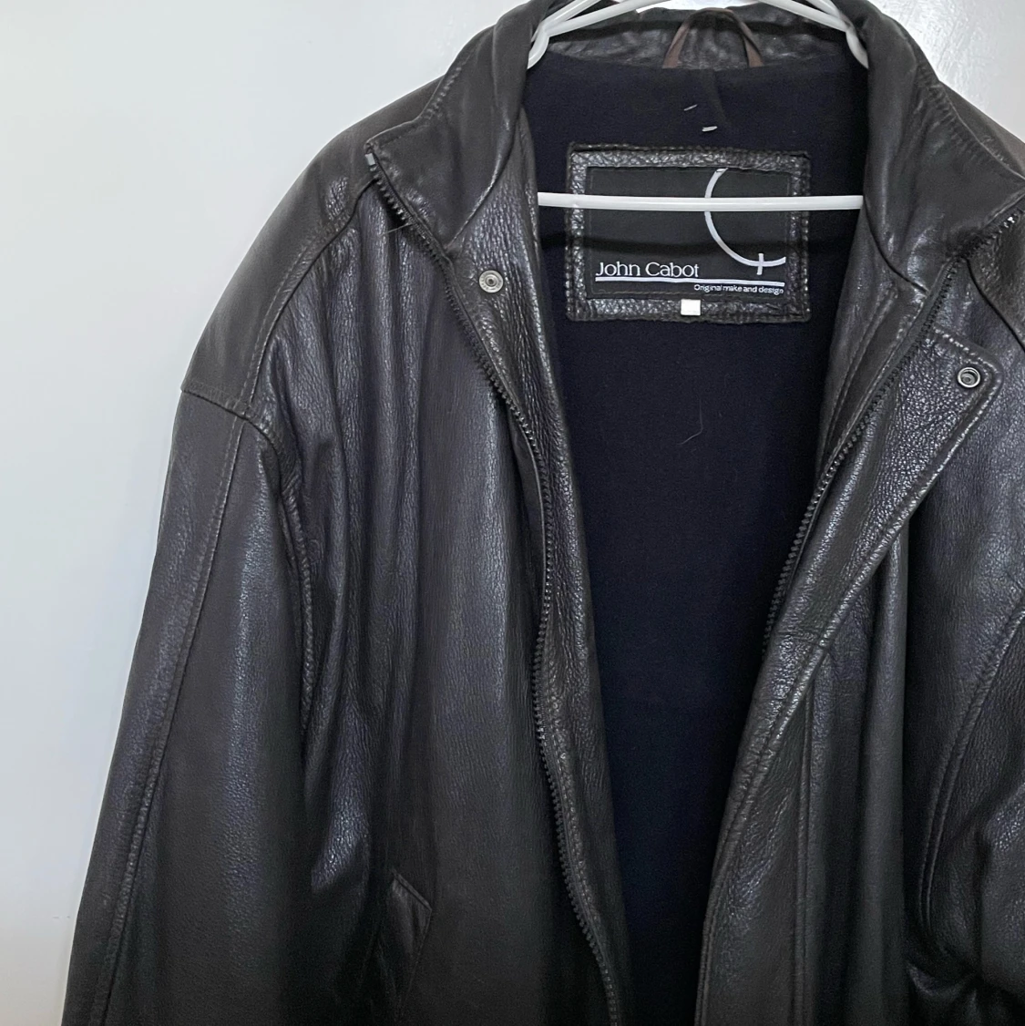 Vintage läderjacka  - 90