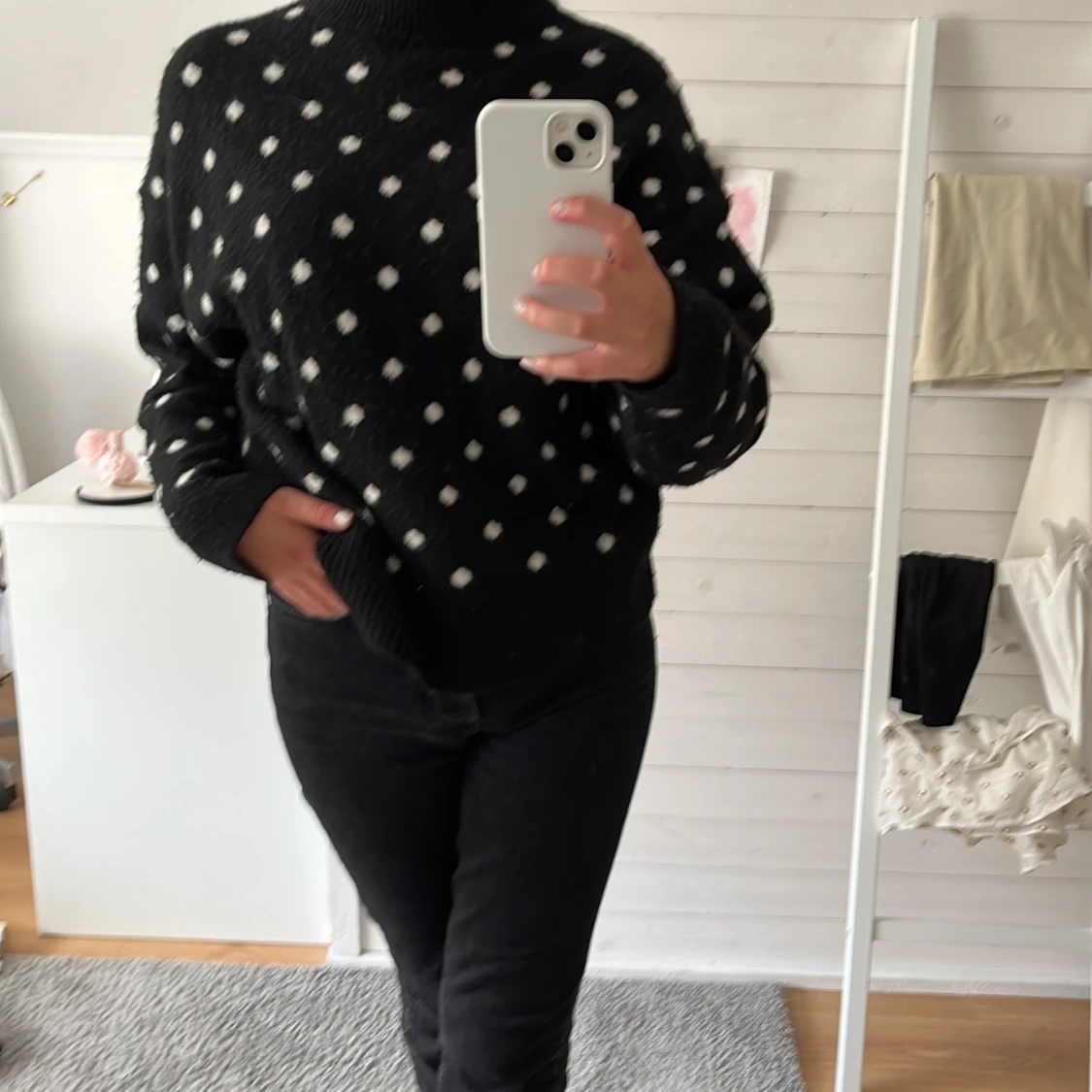 Stickad tröja  - 90