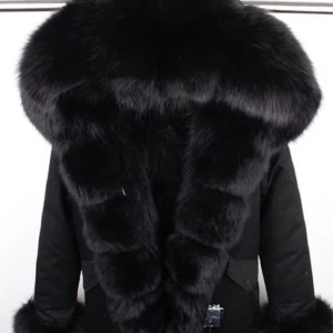 Pälsjacka - Hej jag säljer nu min pälsjacka då dne itne kommer till andvändning äkta päls på utsidan fake på insidan världens varmaste jacka. Nypris 3600kr