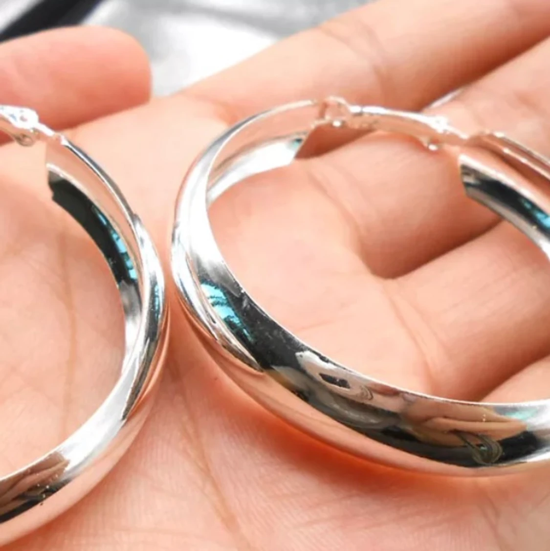 hoops örhängen - 90