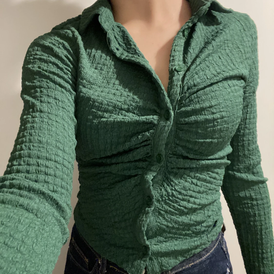 Grön festlig topp - 90