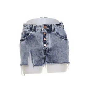 Jeans kjol - Jeans shorts från zara med slits