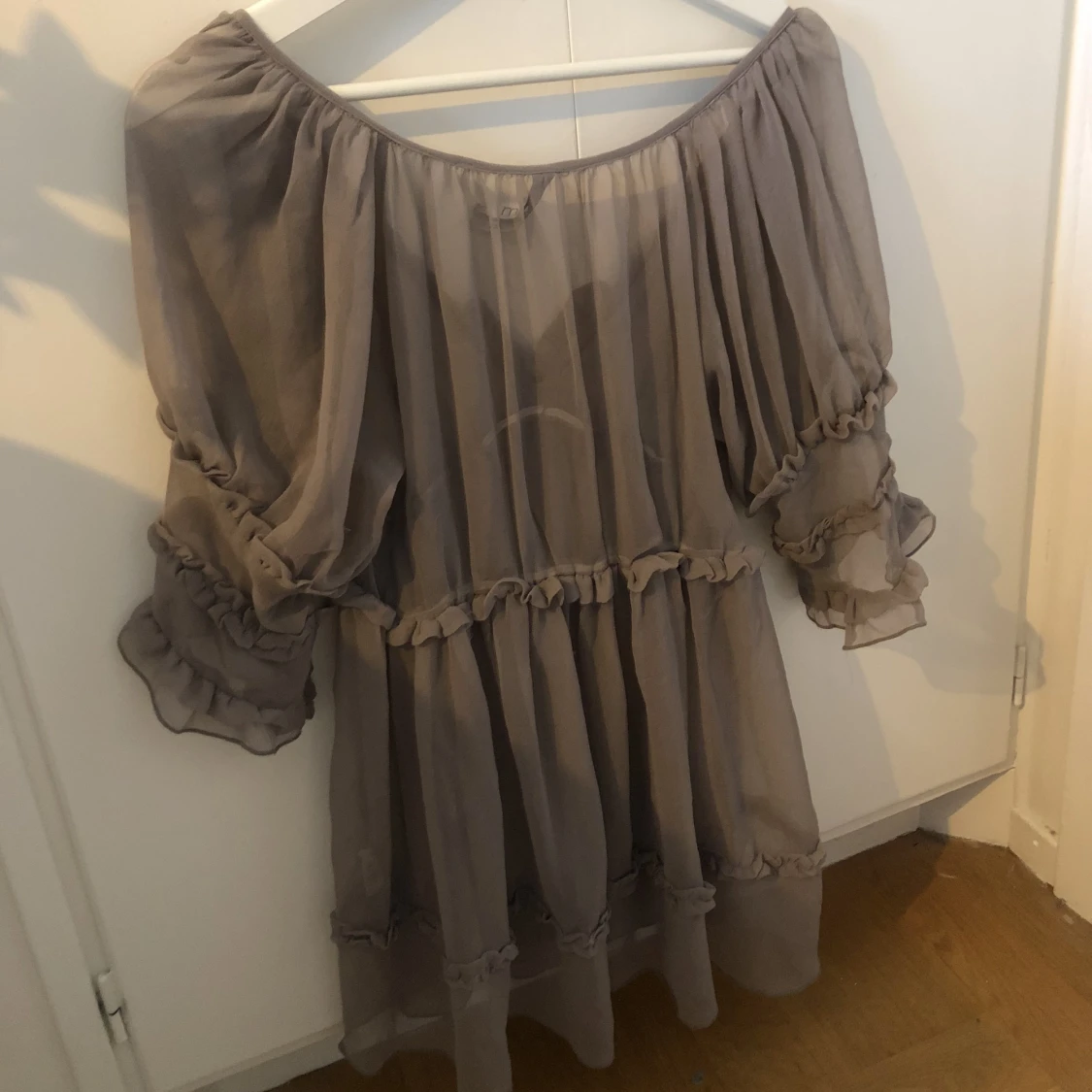 Gullig mesh blus - 91