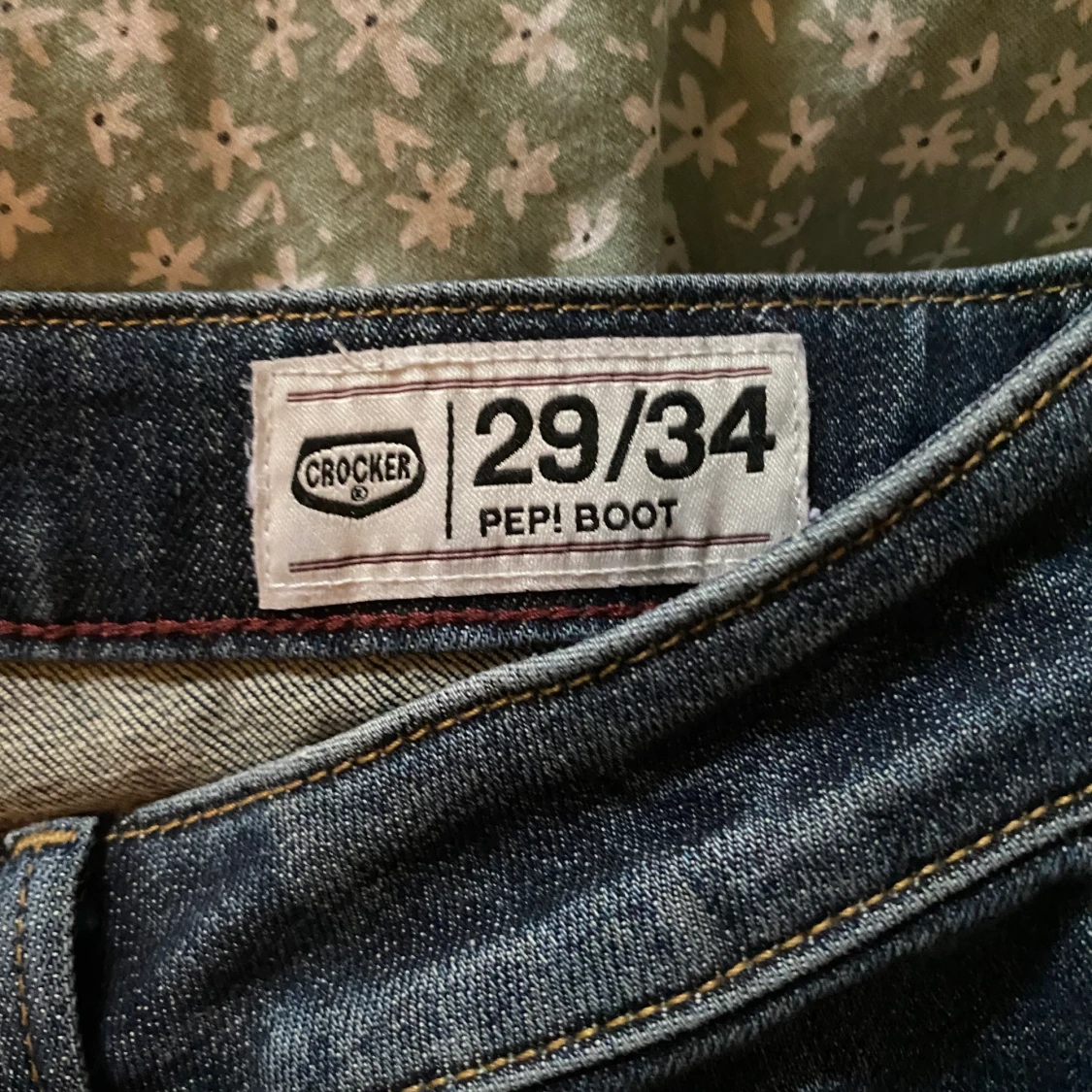 Lågmidjade bootcut jeans - 90