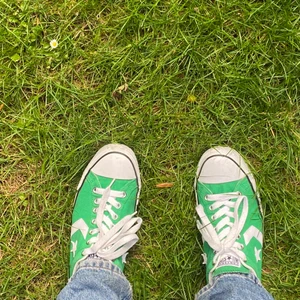 Converse All star Gröna  - GRÖNA LÅGA CONVERSE ALL STAR RE-ISSUE, strl 45   SKICK: Använda med lite slitage, bild och mått kan tas vid behov via DM!