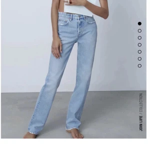 Zara jeans - Blåa zara jeans (lånade bilder)