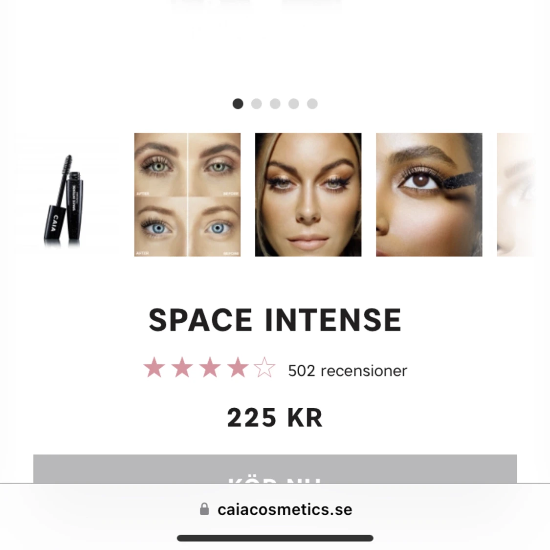 Space intense mascara - 90