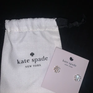 Kate Spade New York Clear/Gold Flower Stud Earrings - jättefina örhängen från market Kate Spade New York ❤️‍🔥aldrig använda och i perfekt skick! nypris €45/$45/500kr. 