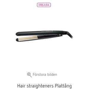 Plattång  - Säljer denna fina plattången ifrån remington använd några gånger så den är i nyskick köparen står för frakten 📦ny pris 236 mitt pris 140💕