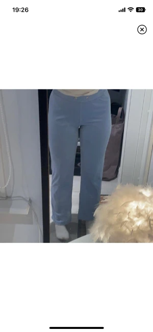 Mjukis - Mjukis byxor. Aldrig använda. Storlek s i blåa xs i de rosa