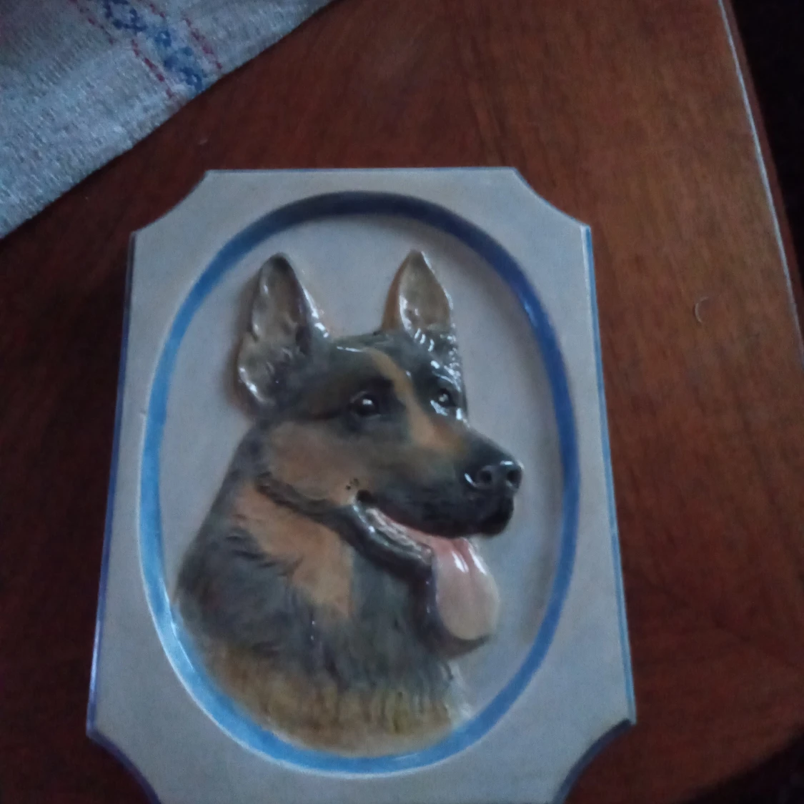 Gipstavla Schäfer . - 90