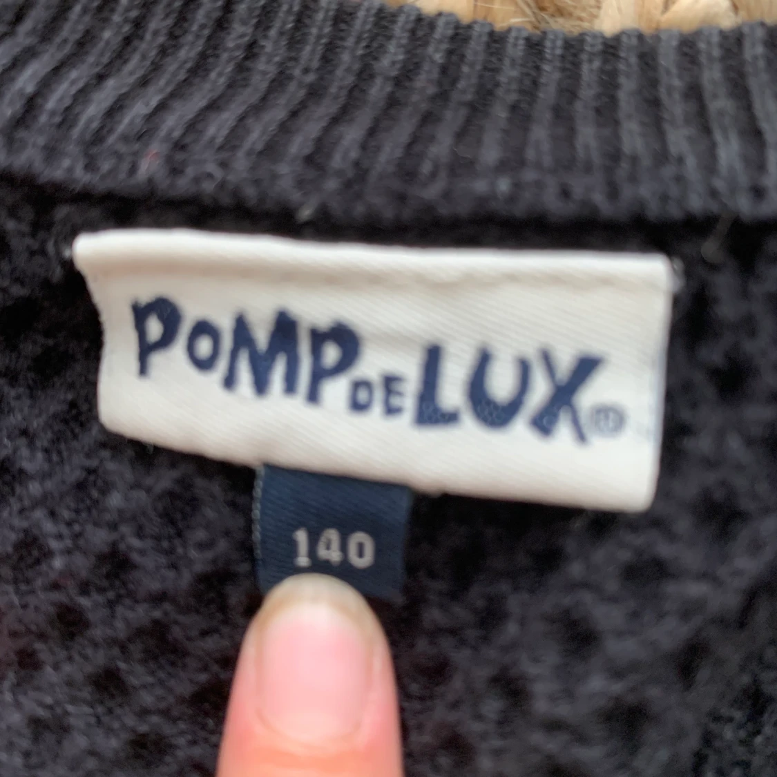 Svart härlig kofta - 90