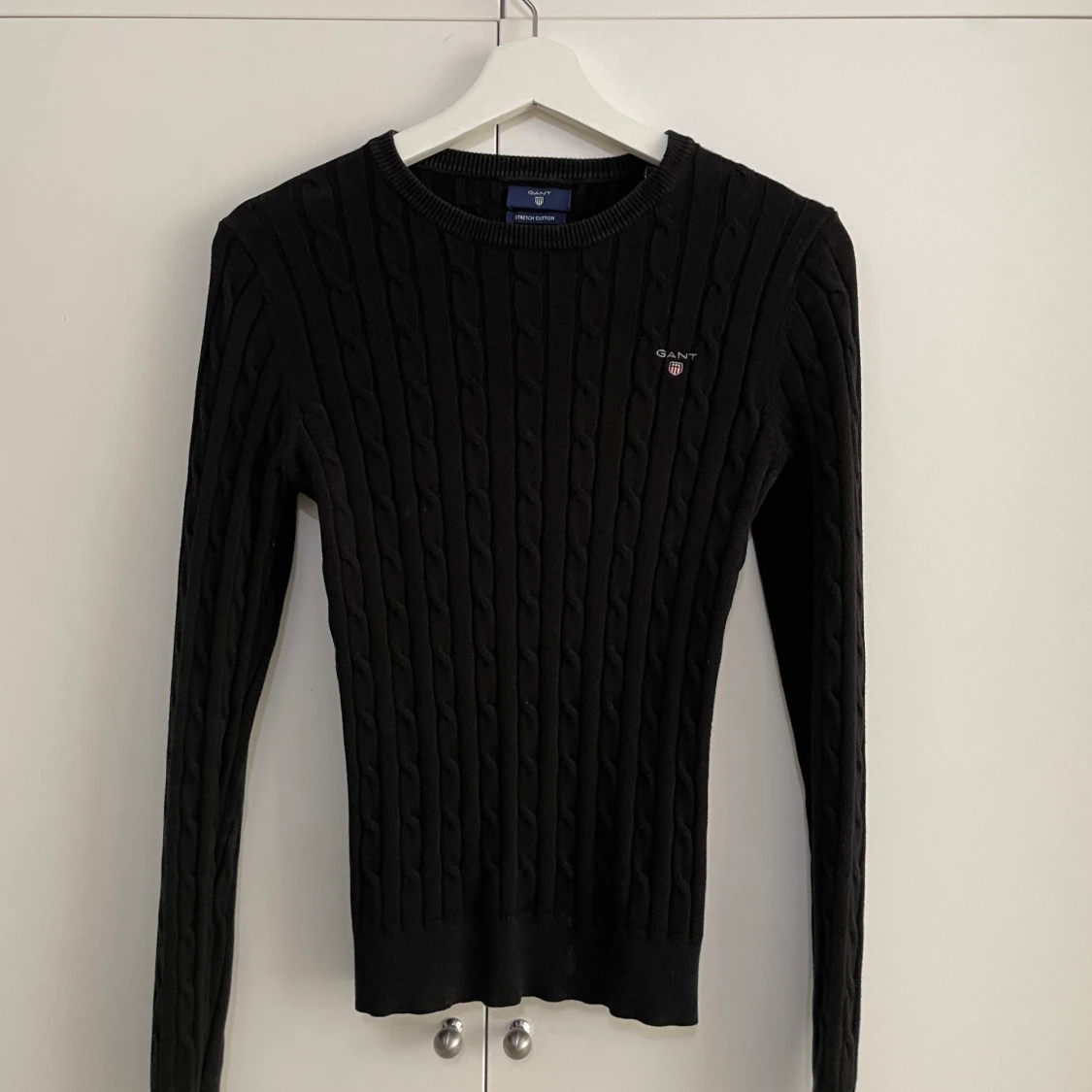 Äkta Gant kabelstickad tröja