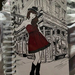 Skrivbok - En skrivbok, använder inte längre.