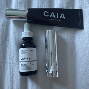 Smink och hudvård - Caia liquid bronzer i färgen cape town aldrig andvänd 190kr Caia bb stick i färgen 10w SÅLD The ordinary serum SÅLD  Priserna går att diskuteras