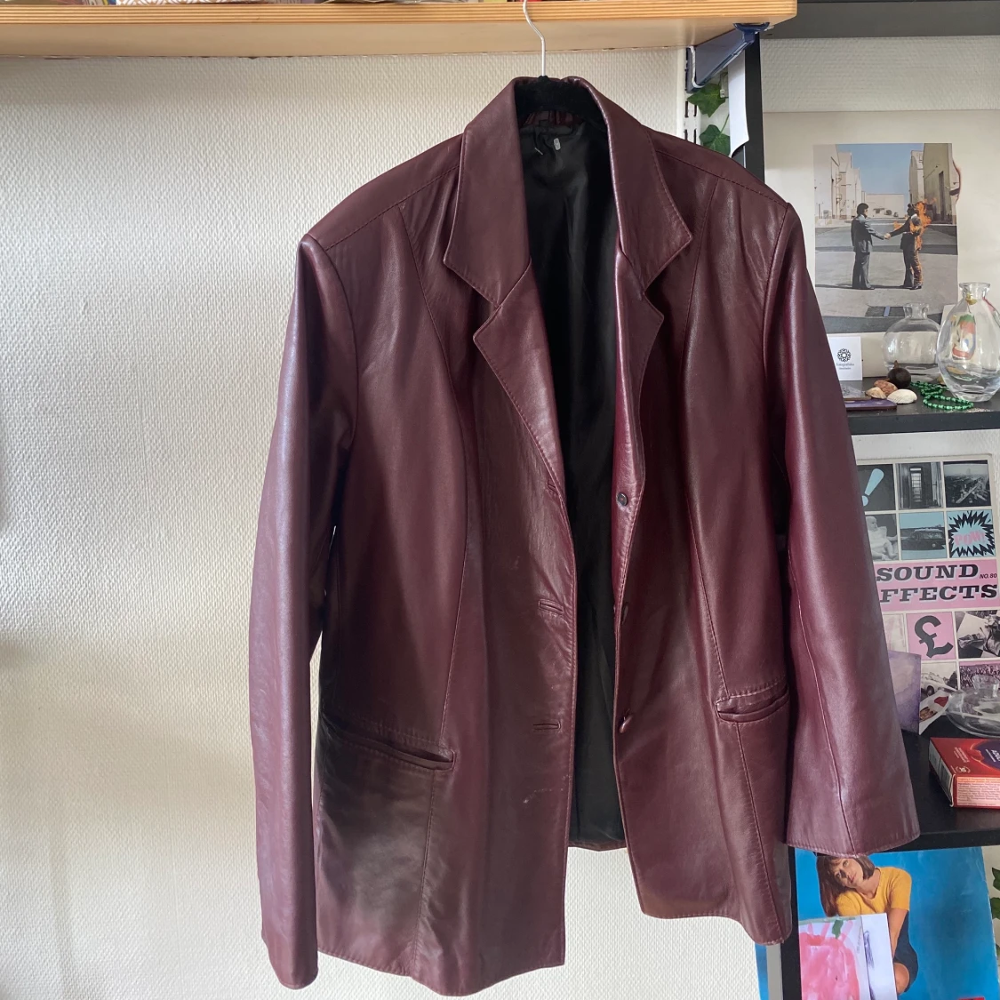 Läderjacka  - 90