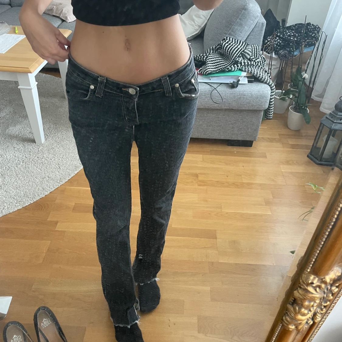 Lågmidjade jeans - 91