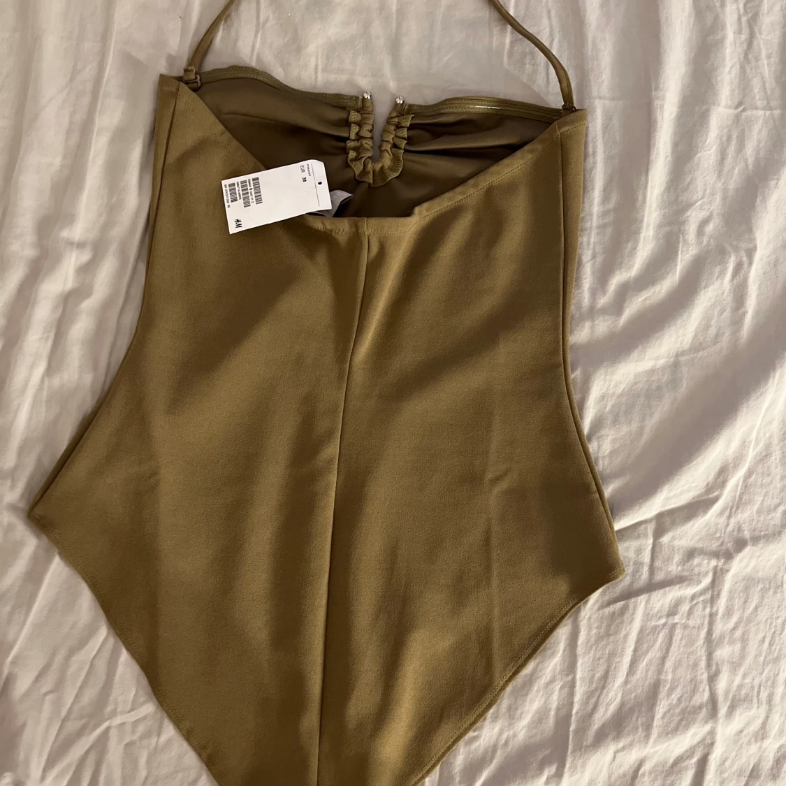 Badkläder, mörkgrön, strl 38 - 37