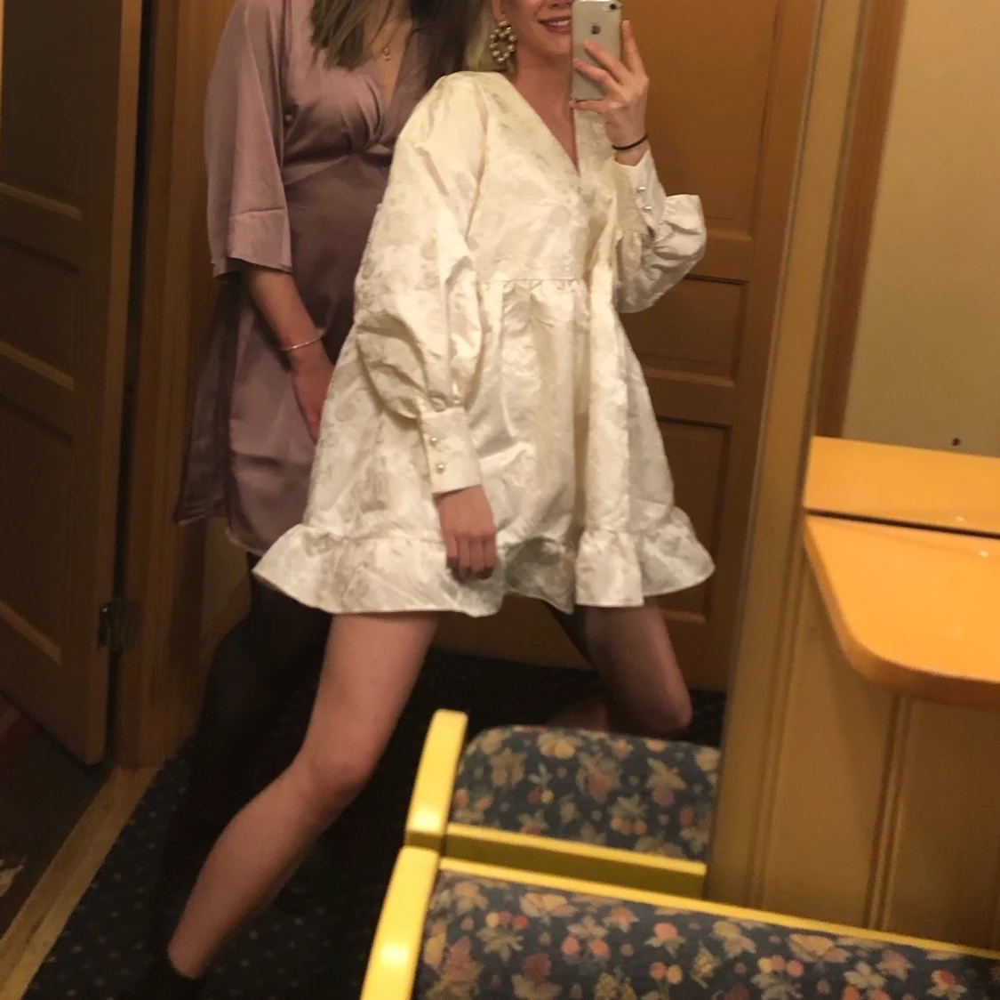 Poplin-klänning  - 90