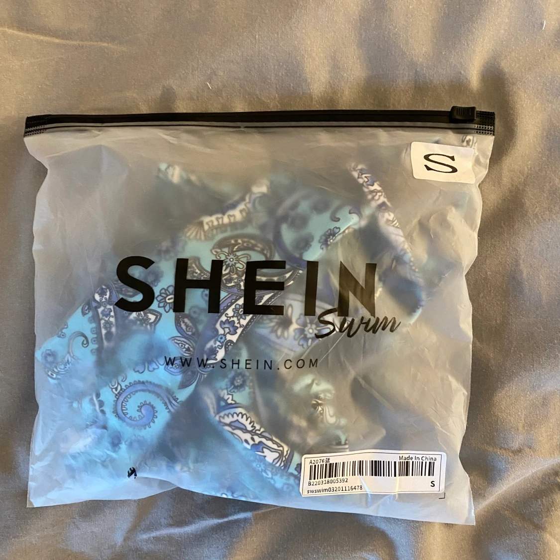 Blått bikini set - 91