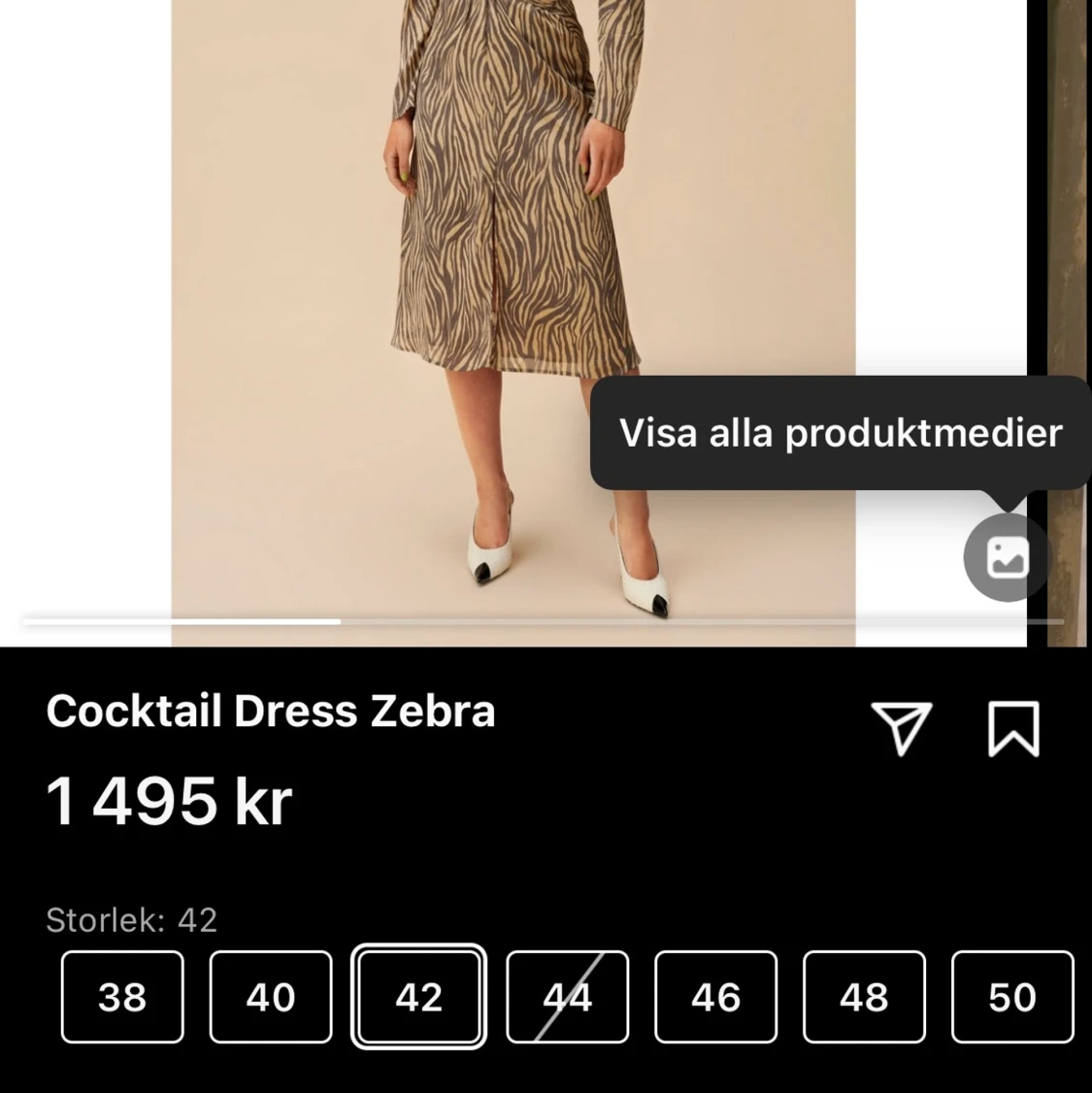 adoore cocktail dress zebra