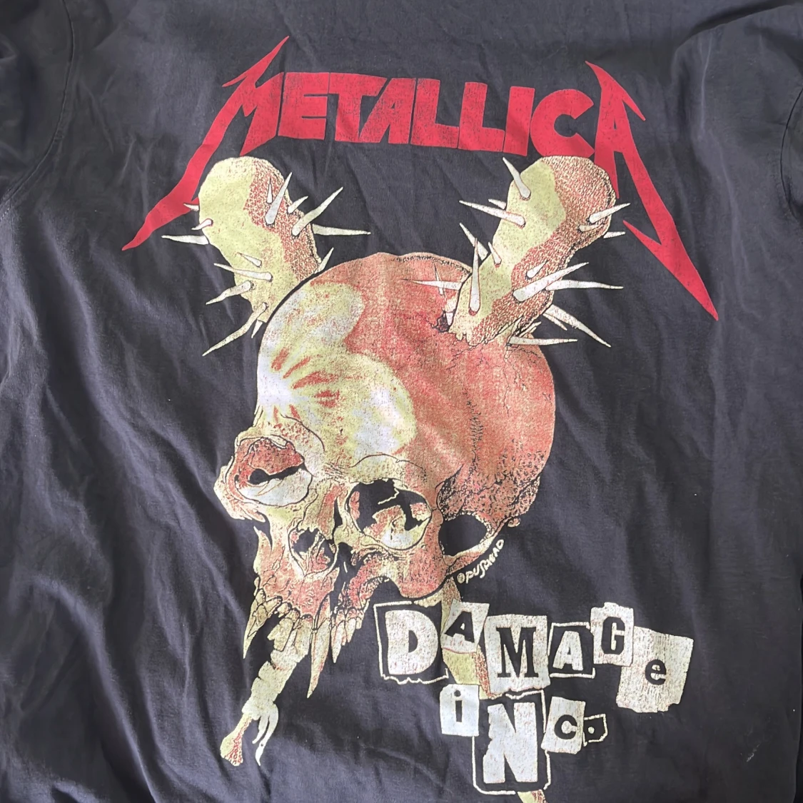 Svart långarmad Metallica tröja - 91