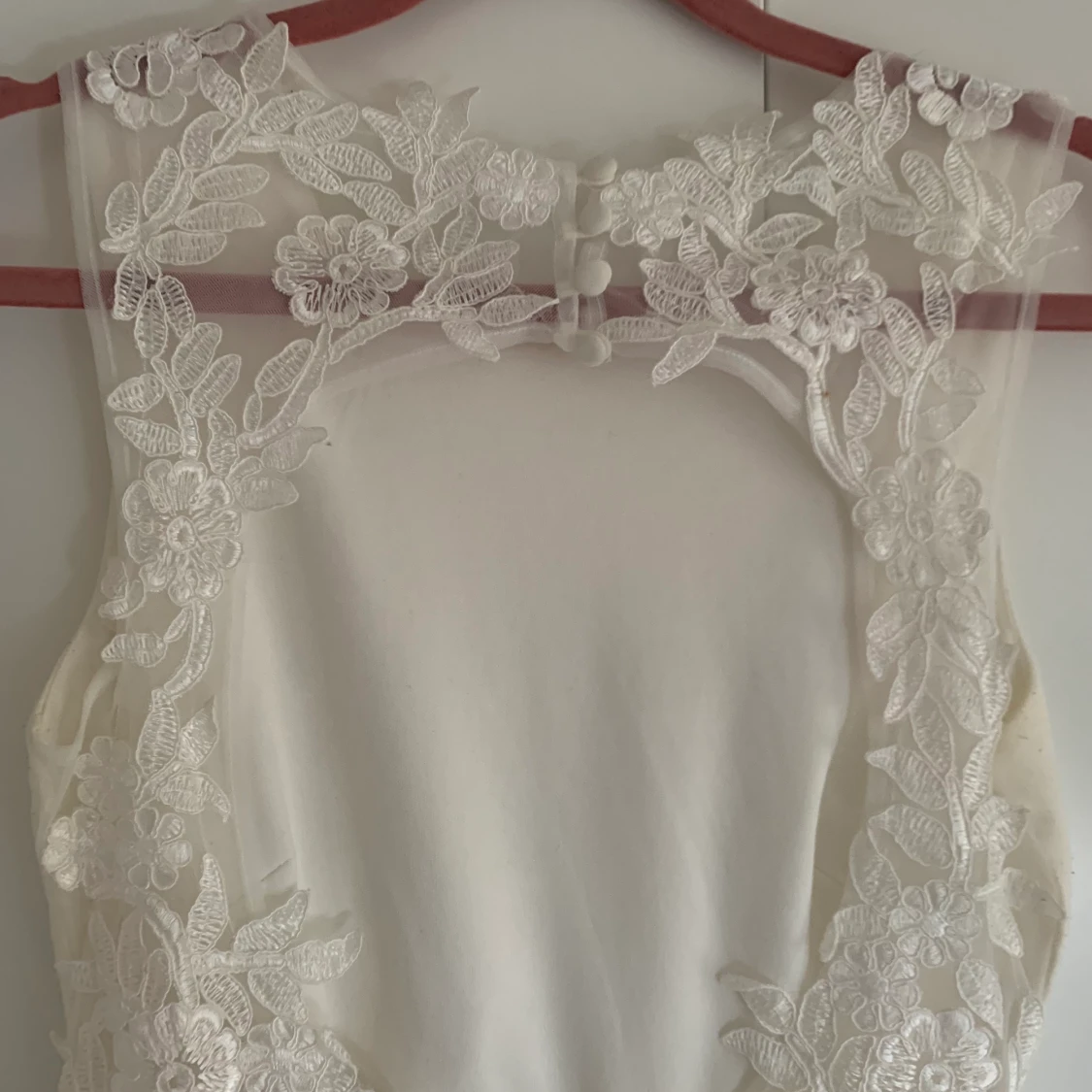Vit klänning  - 91