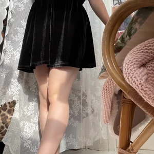 Kjol från Sally & circel  - Sammet kjol i fint skick. Katt i hemmet. Köparen står för frakten. 