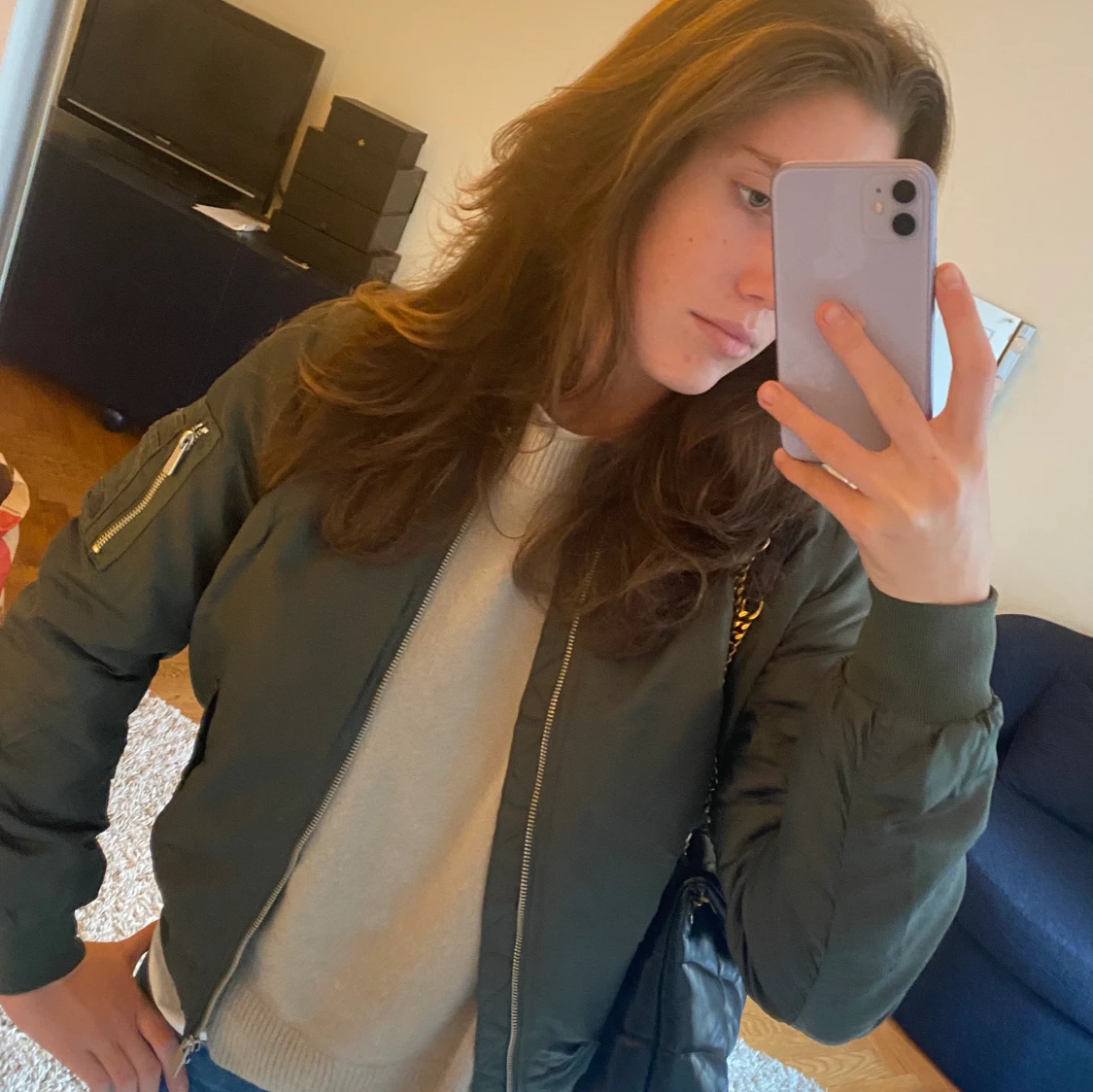 Bomberjacka grön - 91