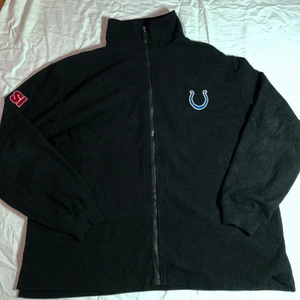 Fleece Colts NFL svart  - Fleecetröja bra kvalitet, second hand från USA. Storlek XL. Sitter bra, skönt material. 