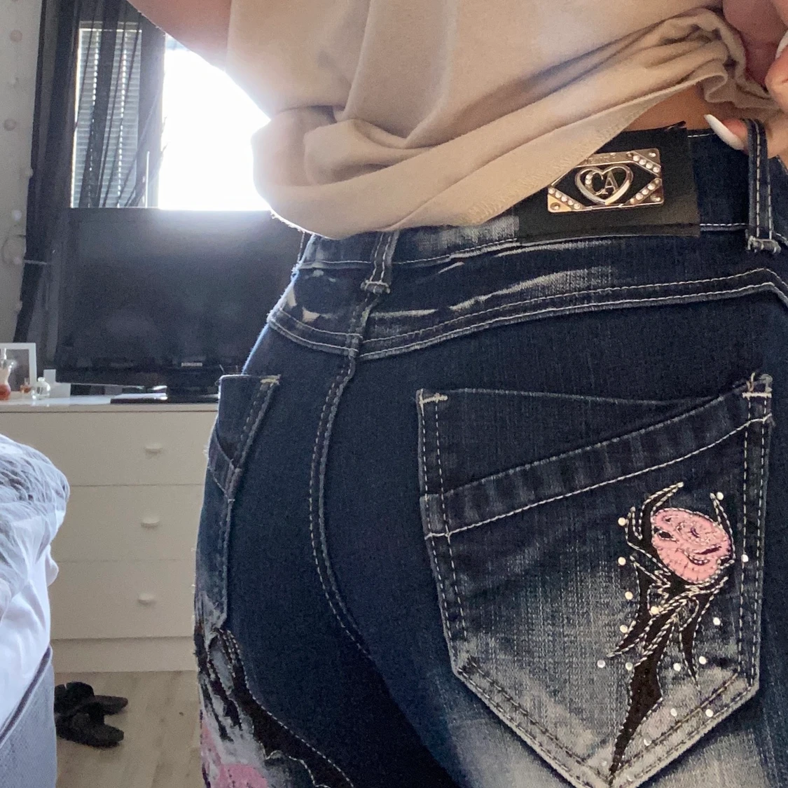 Low-waist jeans - 91