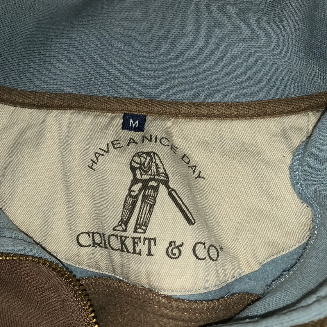 Vintage halv zip - 90