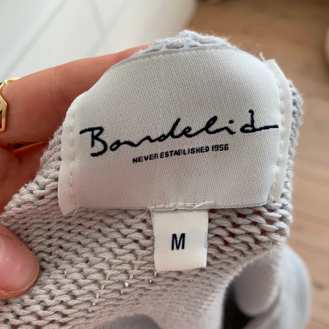 Stickad tröja till sena sommarkvällar - 91