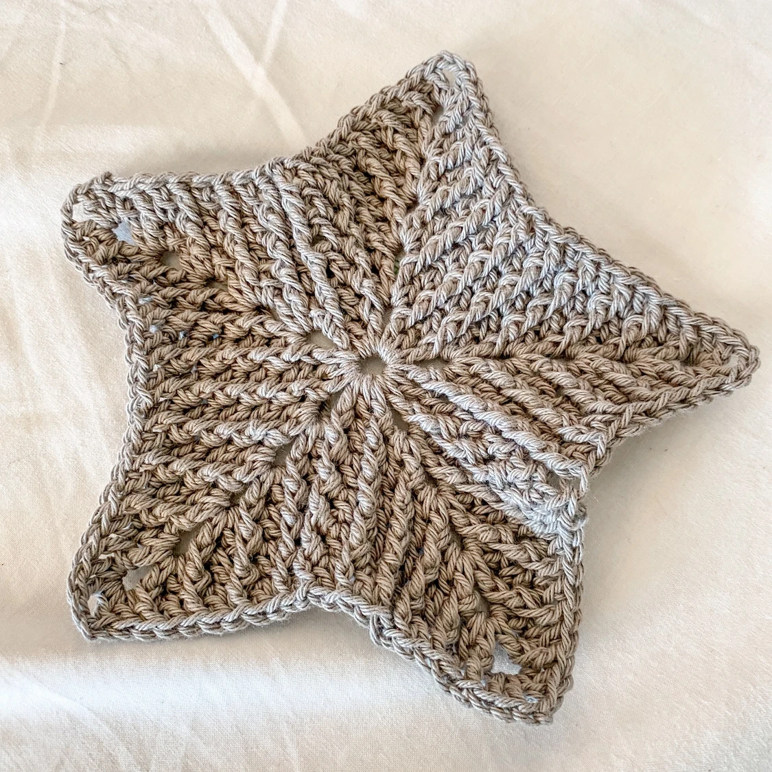 Virkad tvättlapp/disktrasa⭐️