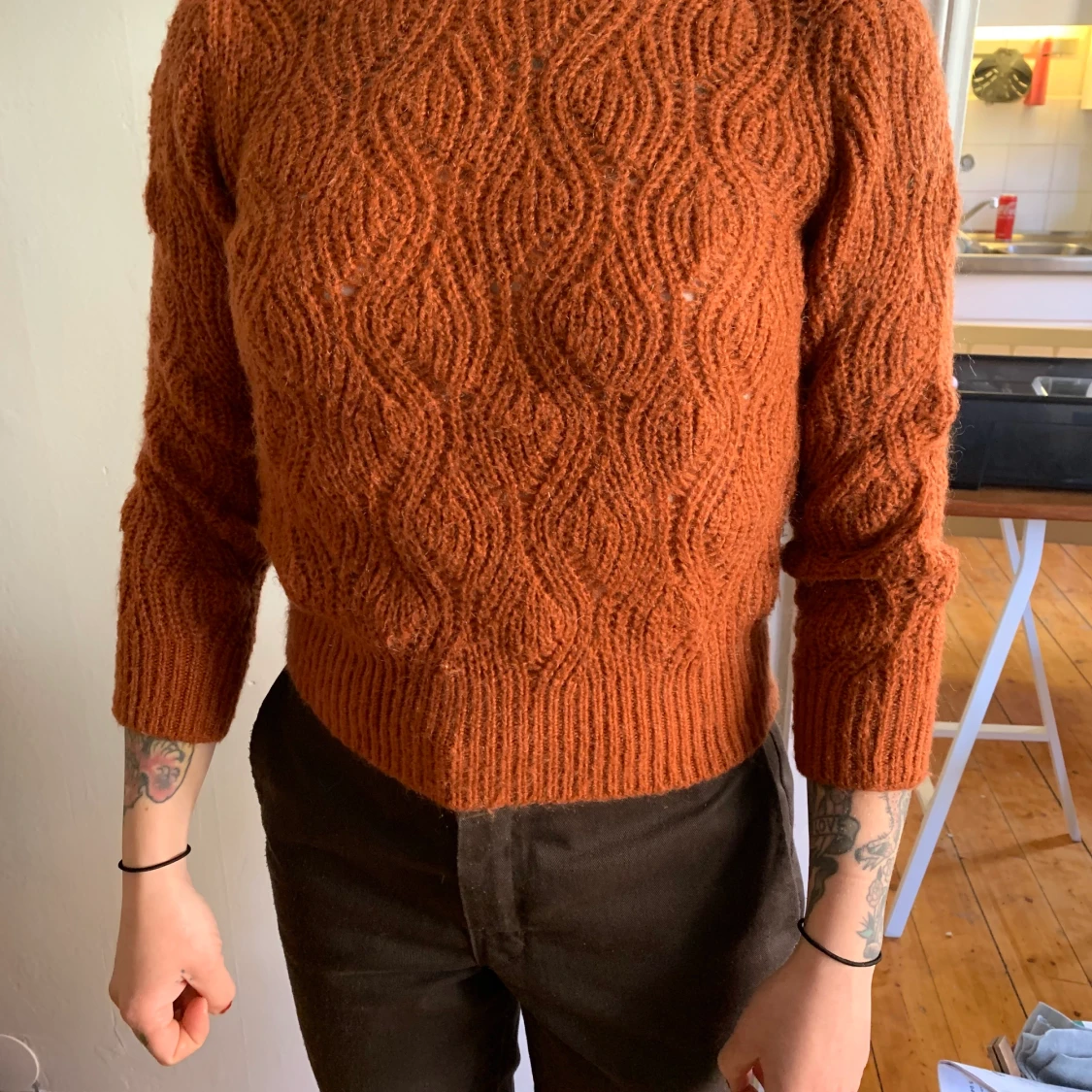 Weekday XS Stickad tröja  - 90