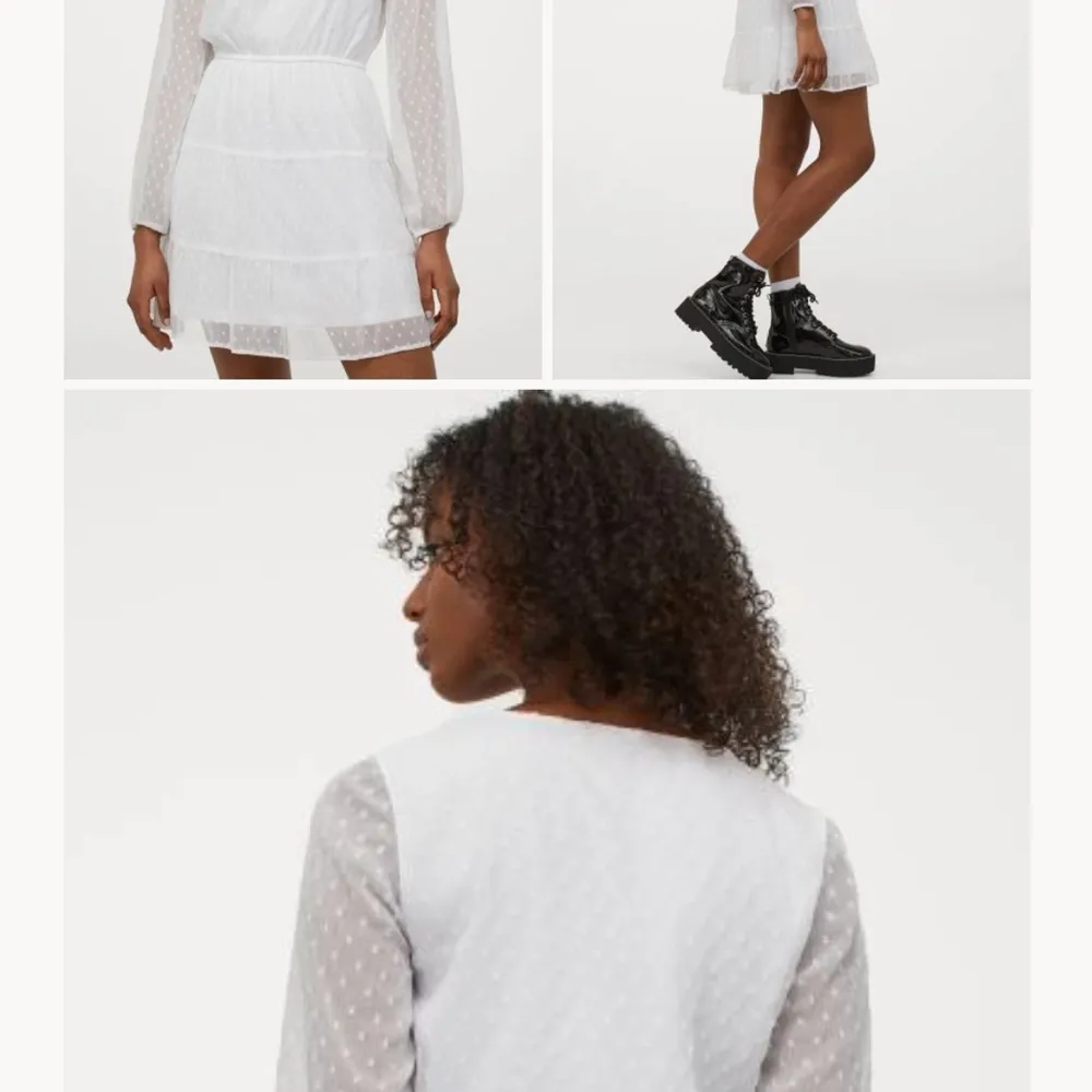 Söker denna klänning från H&M i storlek 36 eller 38 Skriv gärna om ni har en ni vill sälja :). Klänningar.