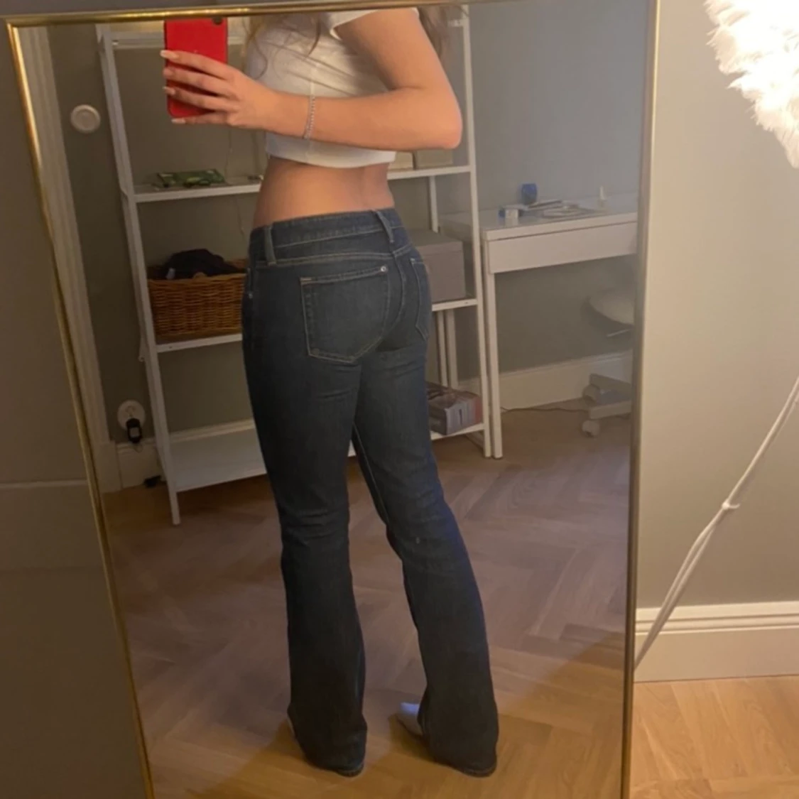 Lågmidjade jeans - 90