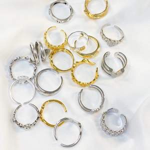 Vill du ha fler specifika ringar så fixar jag det! Jättefina trendiga smycken pläterade i 925 sterling silver, går att köpa här på plick eller hos www.tinsel.se! 🤍 storlekarna är justerbara och passar alla 🥰