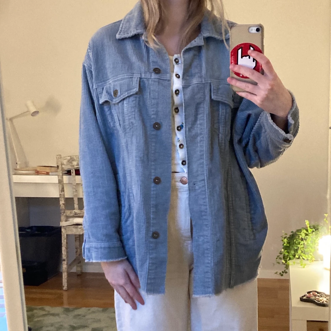 Manchester jacka blå