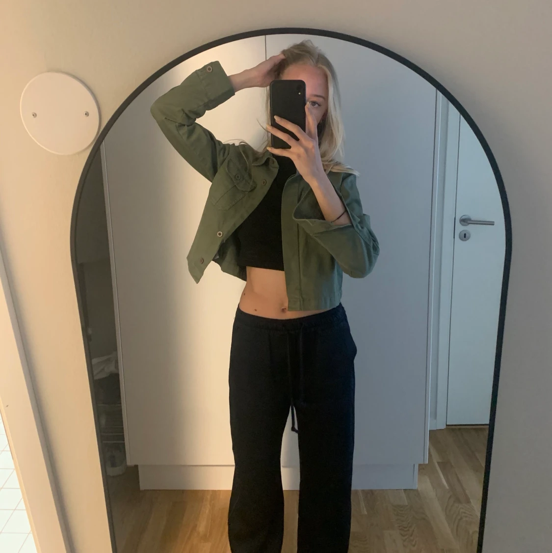 Snygg grön jacka!!!