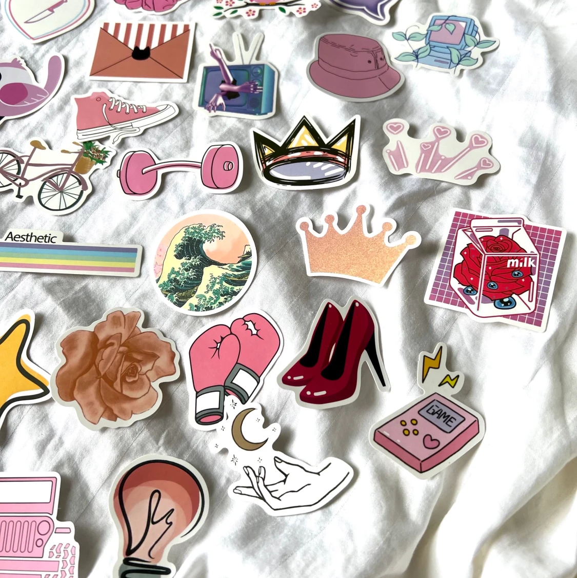 38 klistermärken  - 91