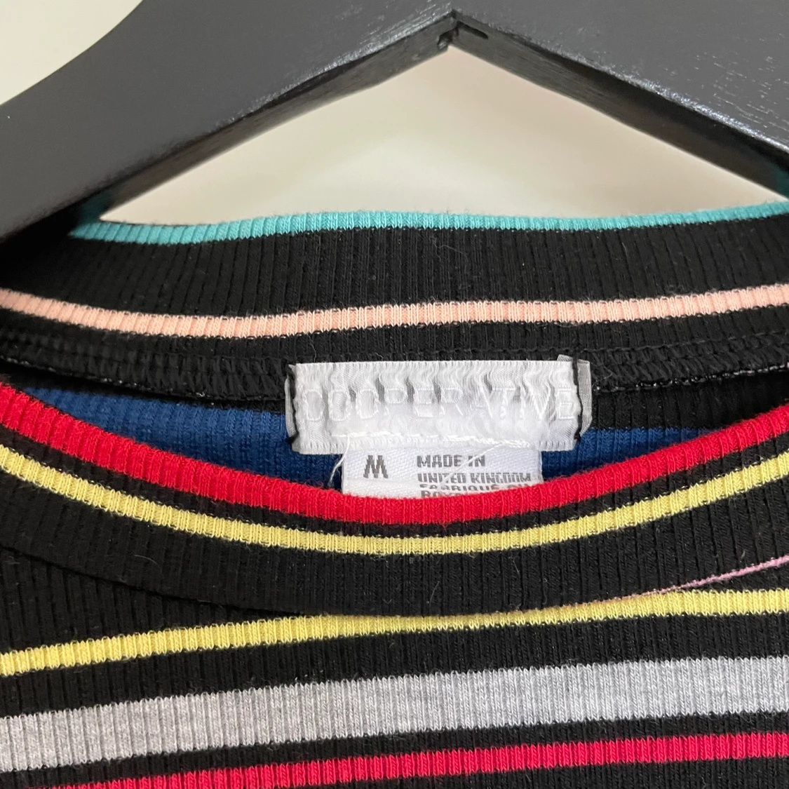 Cropped randig top - 91