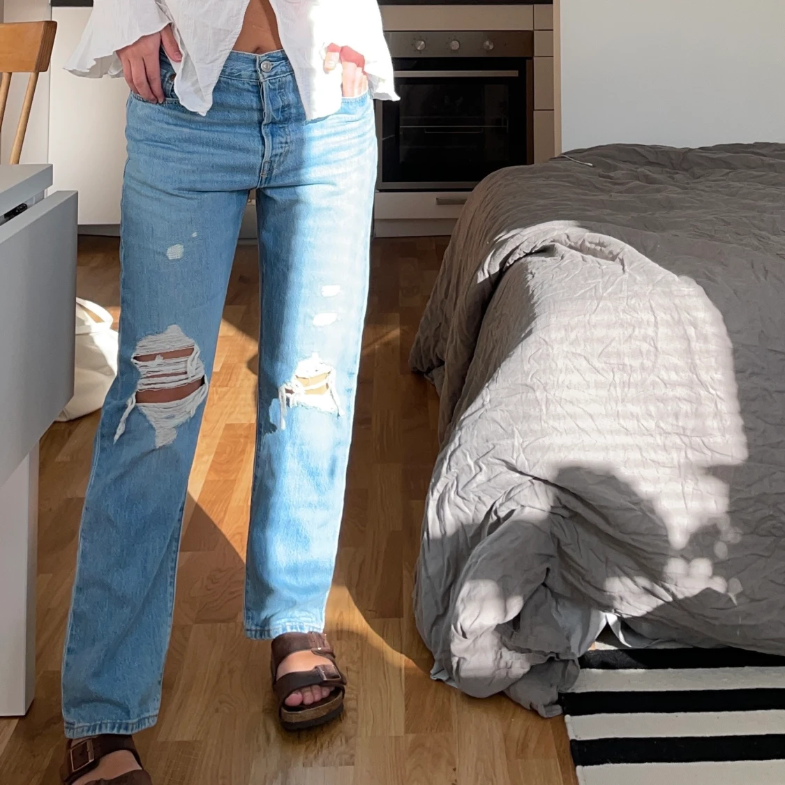 Ljusblå Jeans Levi’s - 90