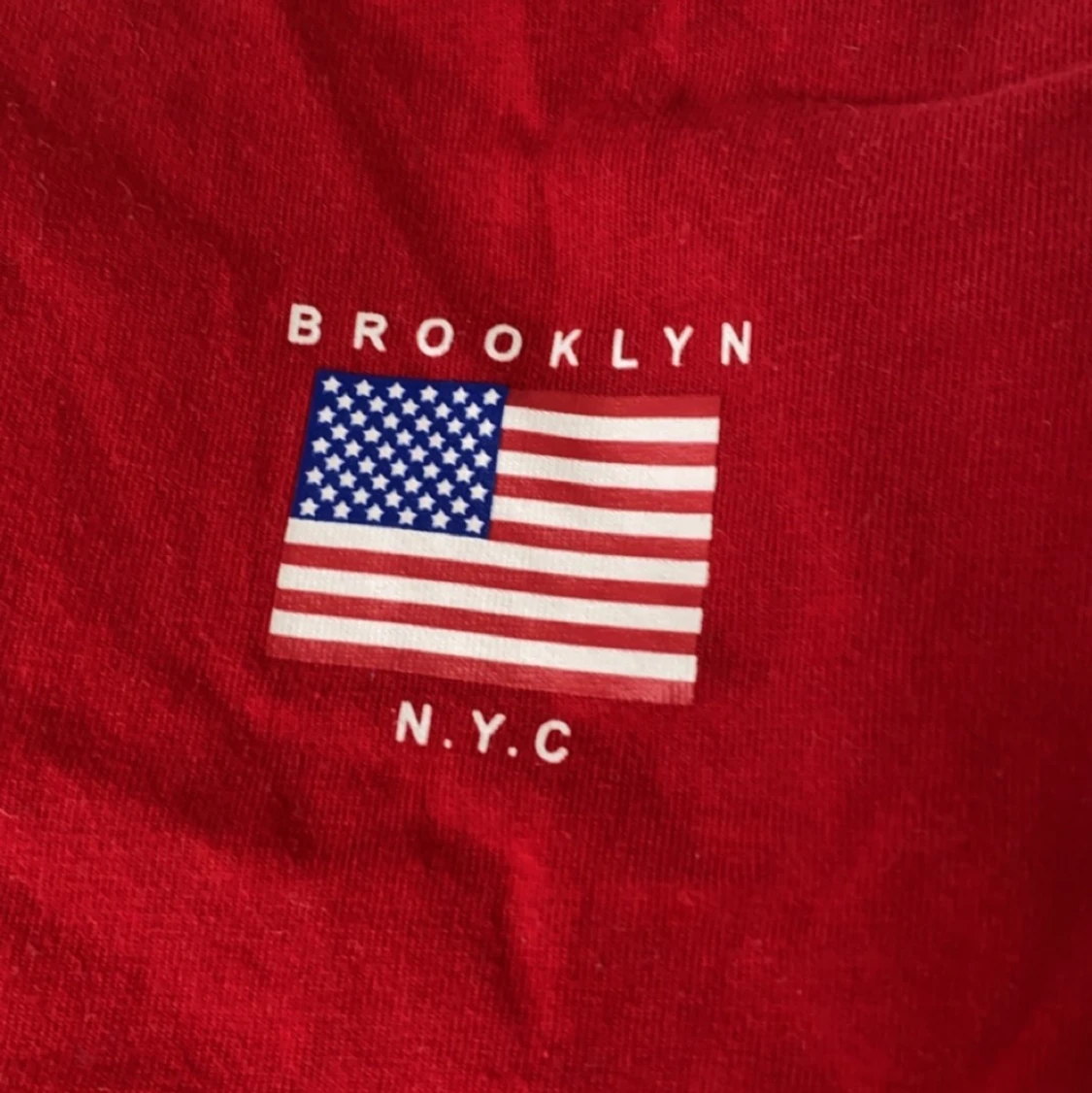 Röd brooklyn topp - 91