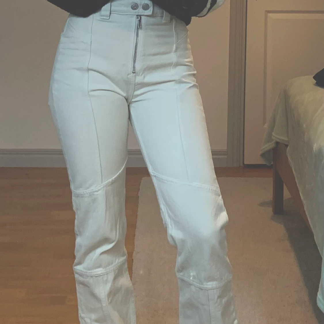 Weekday midwaisted straight jeans stl 36.  - 90