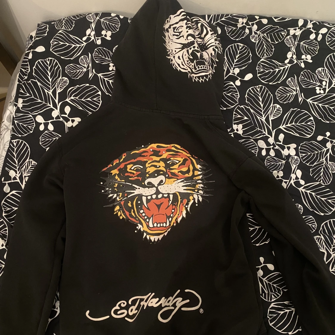 Asfet edhardy tigerhoodie💯