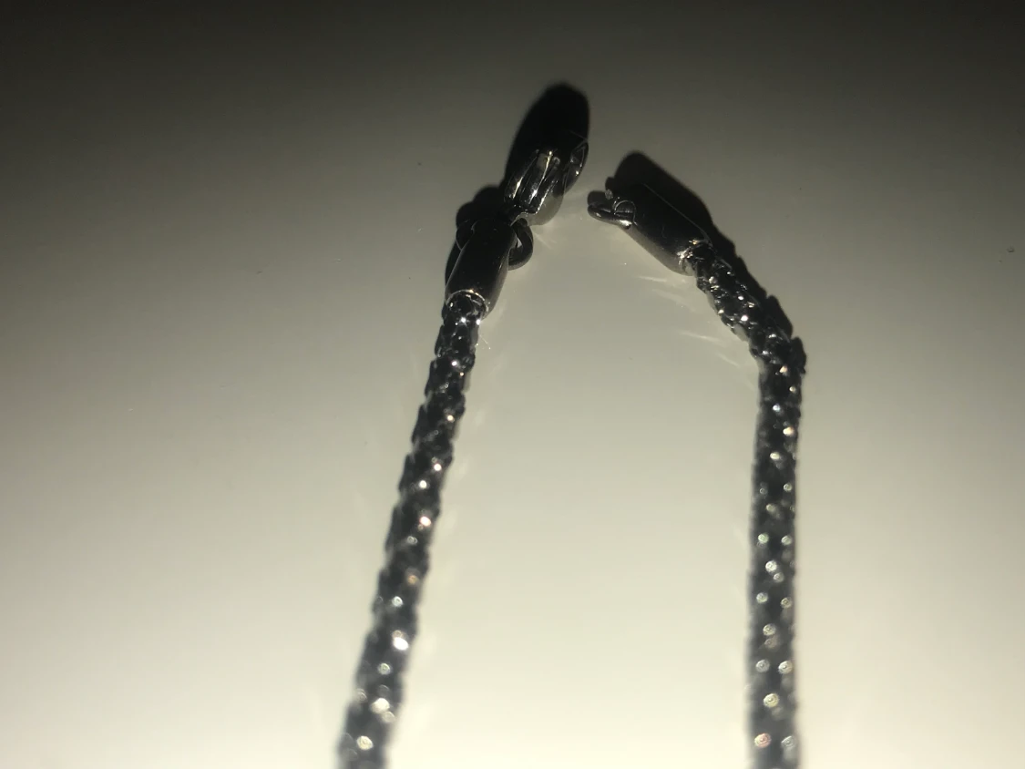 Silver halsband  - 90